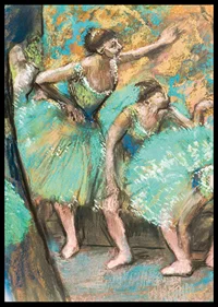 The Dancers By Edgar Degas-8