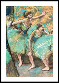 The Dancers By Edgar Degas-2