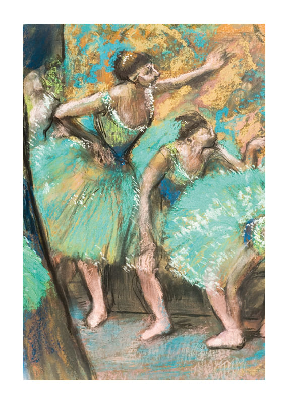 Plagát The Dancers By Edgar Degas