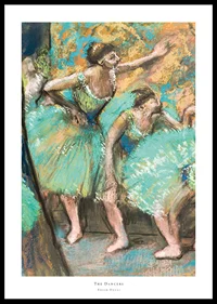 The Dancers By Edgar Degas-0