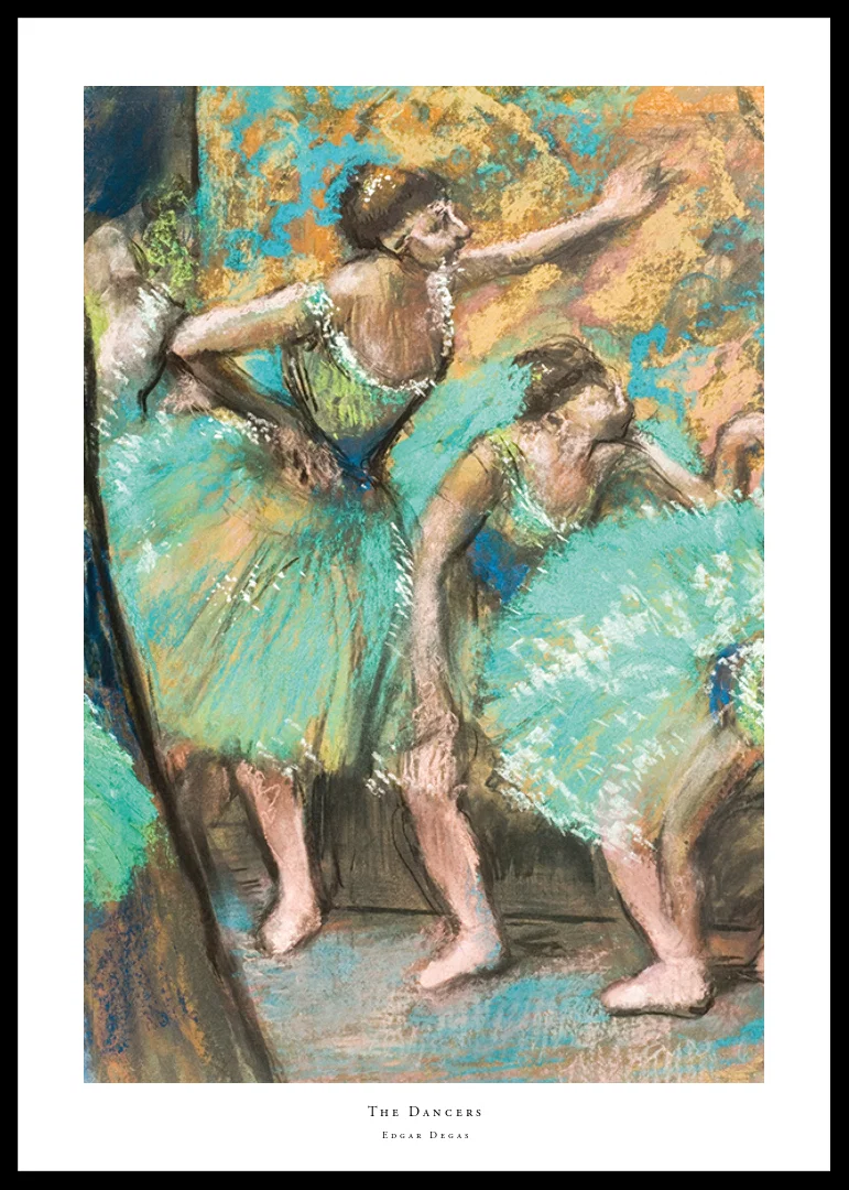 The Dancers By Edgar Degas-12