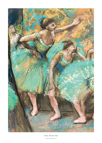 Affiche The Dancers By Edgar Degas