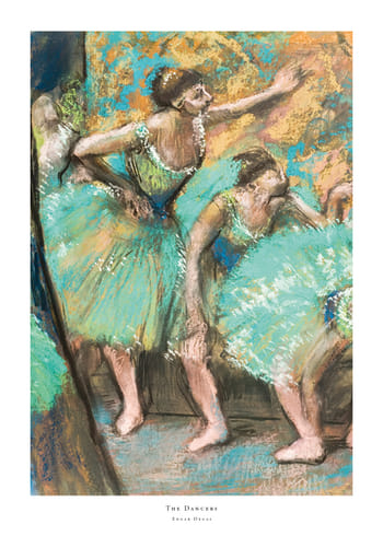 Poster The Dancers By Edgar Degas