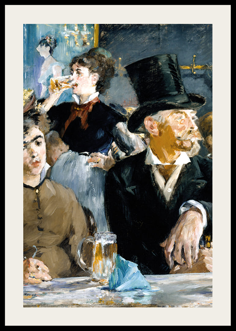 Berthe Morisot au bouquet de violettes par Édouard Manet-12