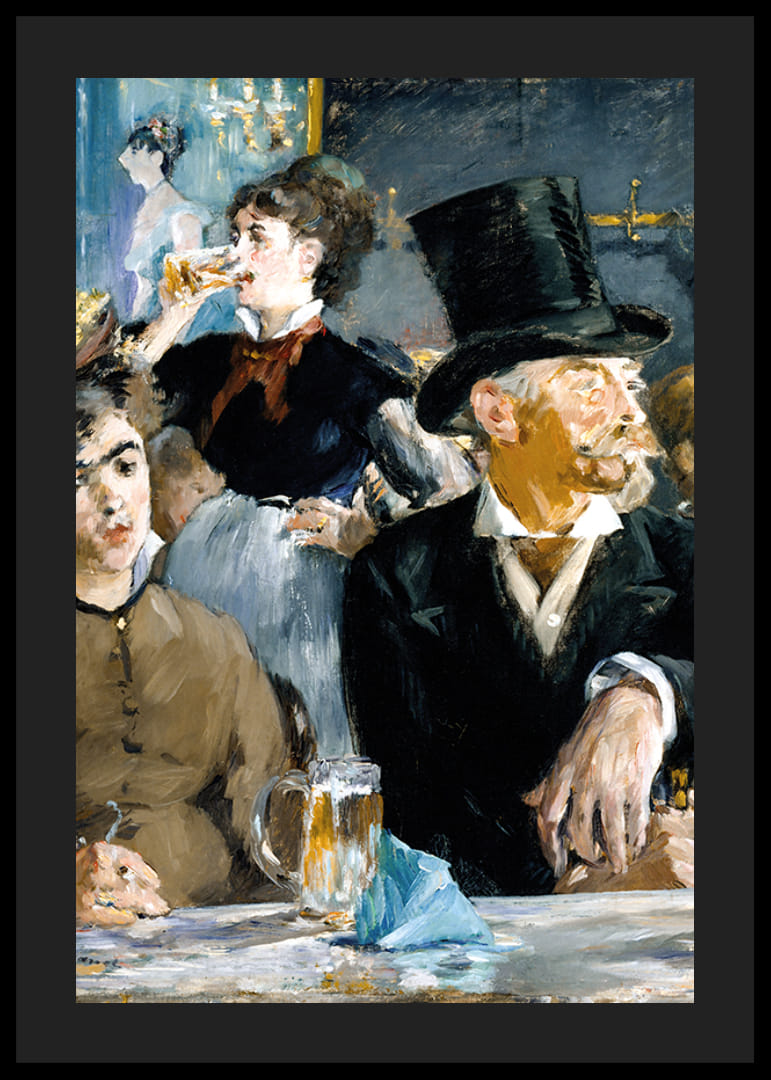 Berthe Morisot au bouquet de violettes par Édouard Manet-12