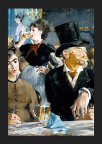 Berthe Morisot au bouquet de violettes par Édouard Manet-7