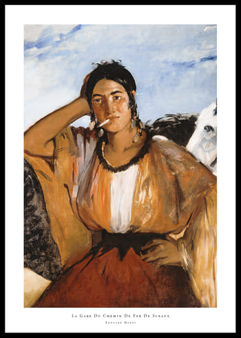 Poster La Gare Du Chemin De Fer De Sceaux By Edouard Manet