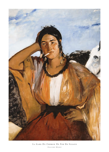 Poster La Gare Du Chemin De Fer De Sceaux By Edouard Manet