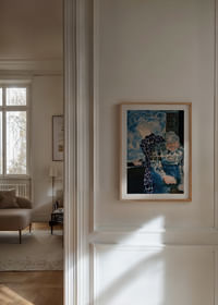 Two Women in an Interior by Edouard Vuillard-4