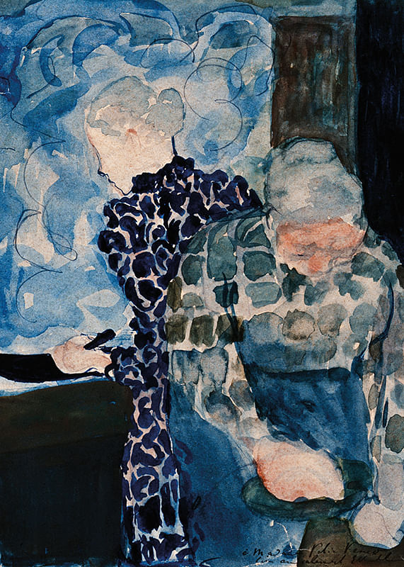 Two Women in an Interior by Edouard Vuillard-12