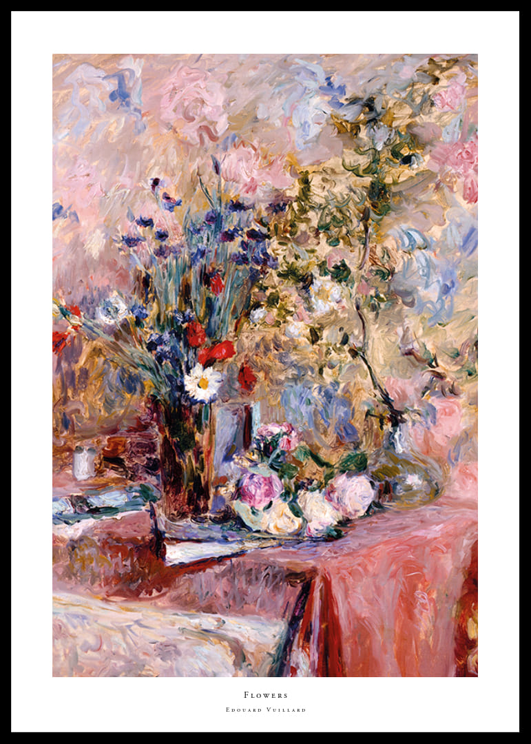Flowers By Edouard Vuillard-12