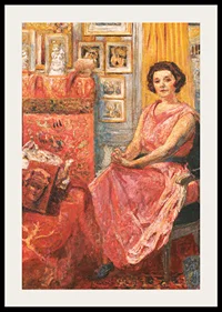 Madame Reine Bénard By Edouard Vuillard-4
