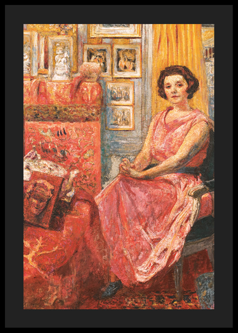 Madame Reine Bénard av Edouard Vuillard-12