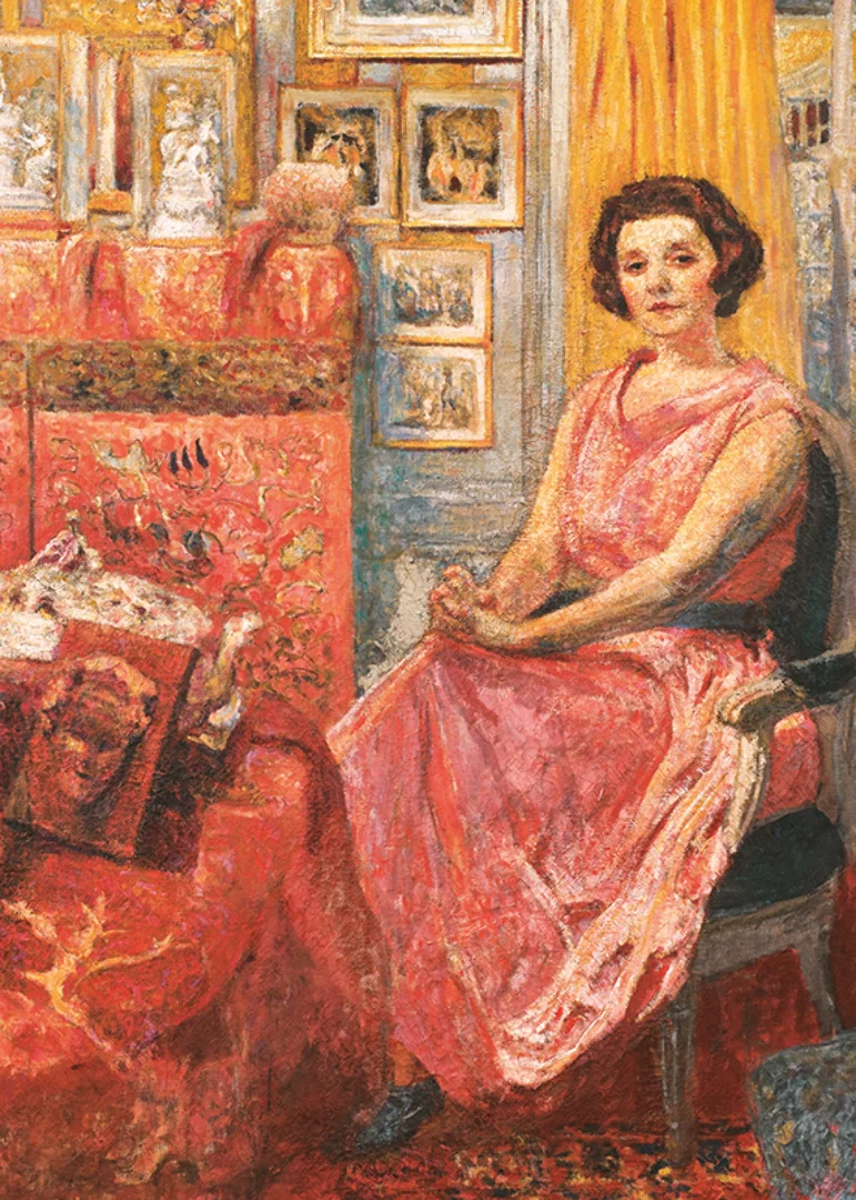 Madame Reine Bénard By Edouard Vuillard-12