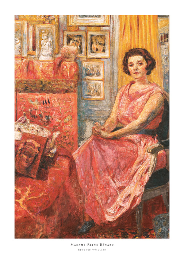 Plakatas Madame Reine Bénard By Edouard Vuillard