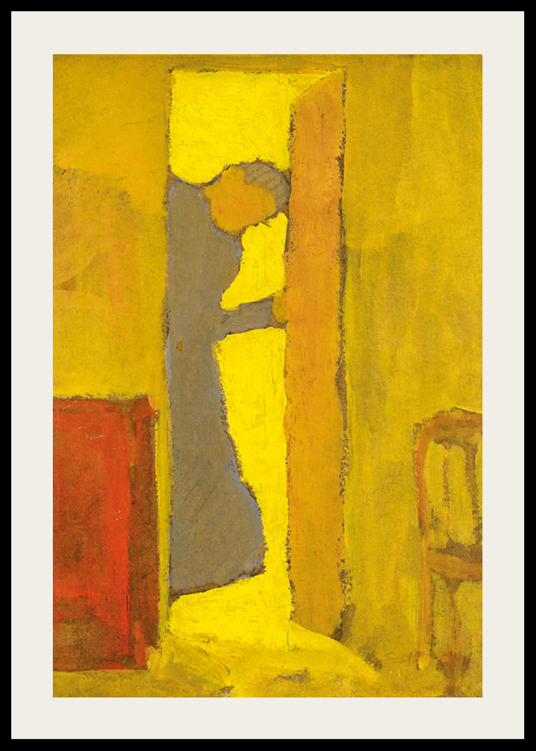 The Artist’s Mother Opening A Door By Edouard Vuillard-12