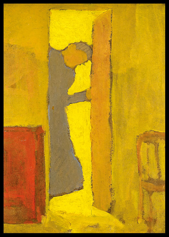 A művész anyja ajtót nyit – Edouard Vuillard-12