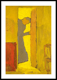 A művész anyja ajtót nyit – Edouard Vuillard-0