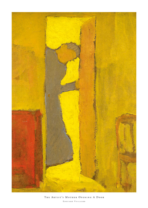 Plakatas The Artist’s Mother Opening A Door By Edouard Vuillard