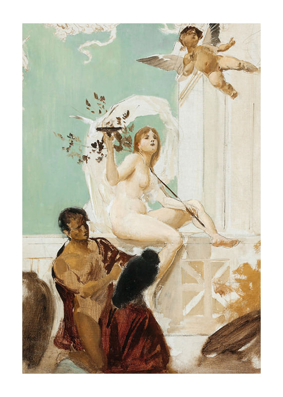Plagát Allegorie By Eduard Veith