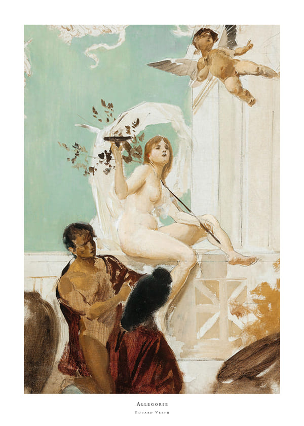 Plakatas Allegorie By Eduard Veith