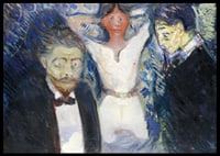 Jealousy By Edvard Munch-8