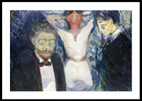 Jealousy By Edvard Munch-2