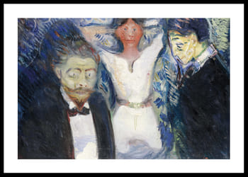 Plakat Jealousy By Edvard Munch