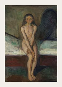 Puberty By Edvard Munch-5