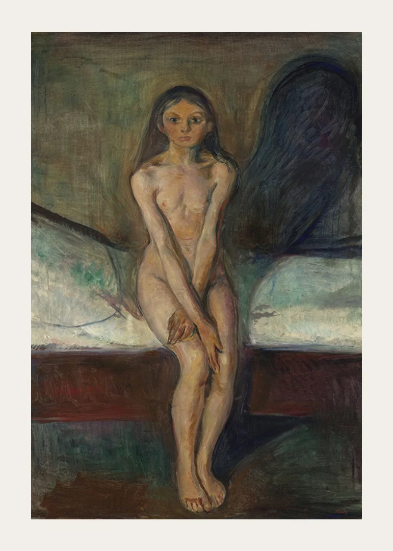 Puberty By Edvard Munch-12