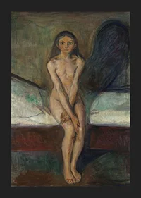 Puberty By Edvard Munch-7