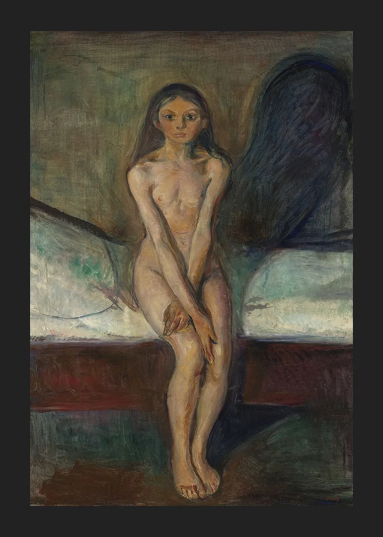 Puberty By Edvard Munch-12