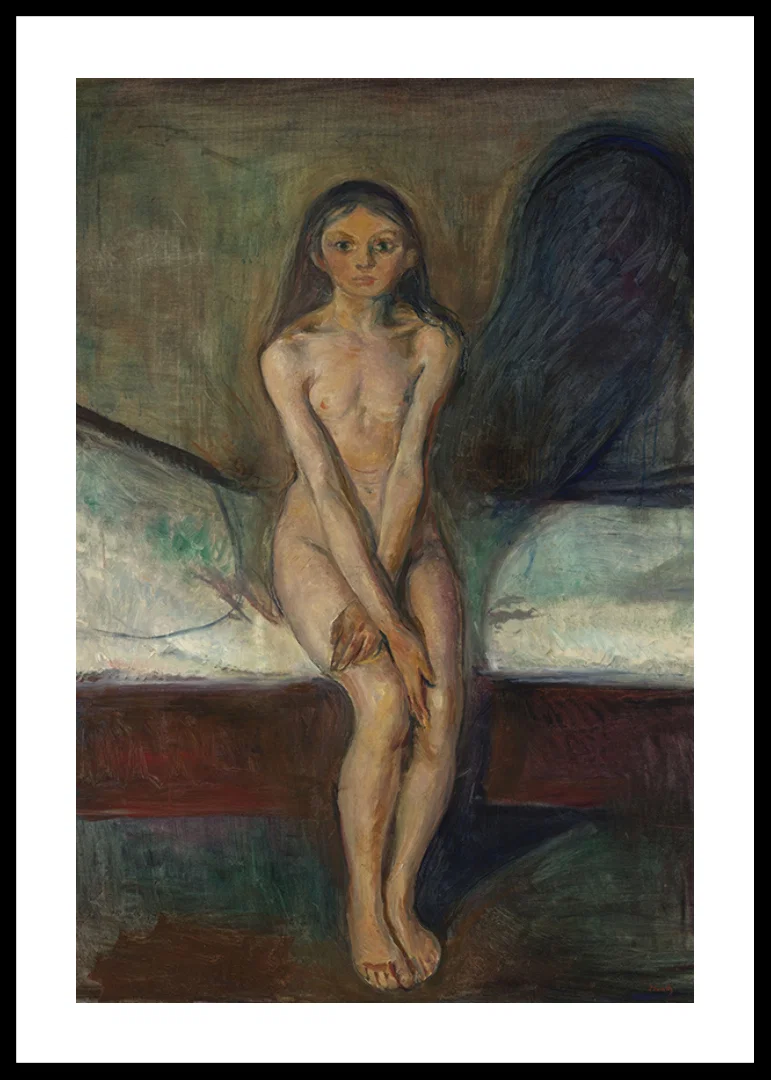 Puberty By Edvard Munch-12