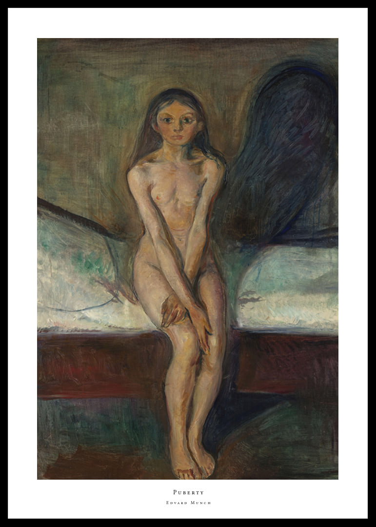 Pubertà di Edvard Munch-12