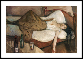 Poster The Day After By Edvard Munch
