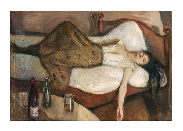 Plagát The Day After By Edvard Munch