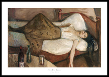 Poster The Day After By Edvard Munch