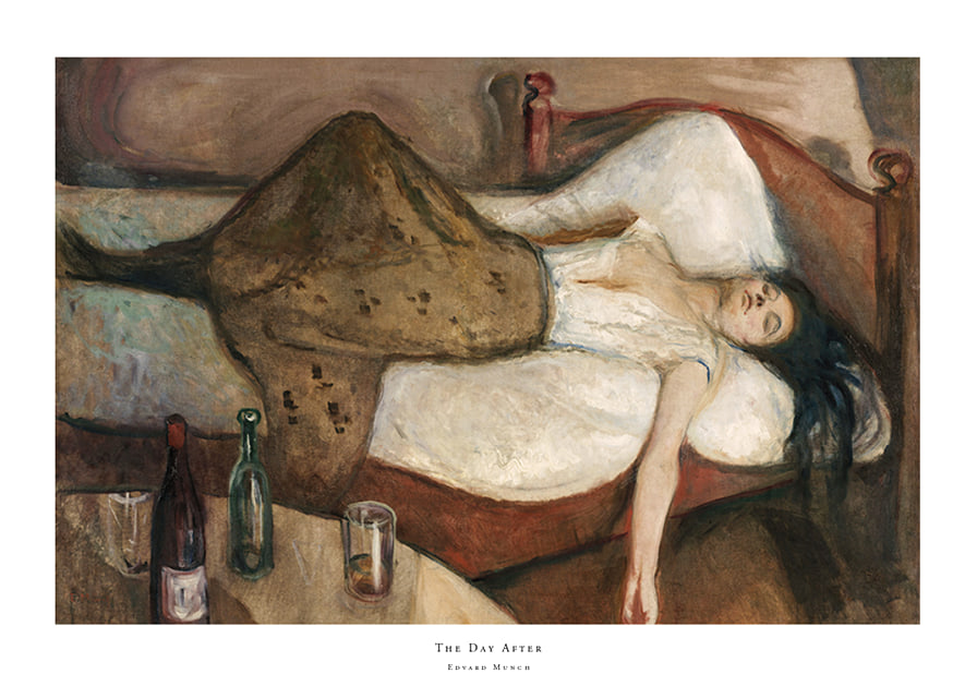 The Day After By Edvard Munch-12