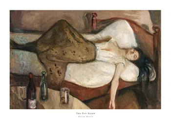 Poster The Day After By Edvard Munch