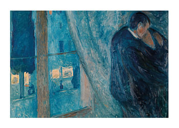 Affiche The Kiss By Edvard Munch