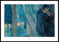 De kus door Edvard Munch-0