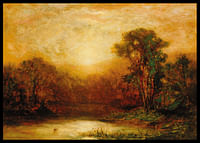 Zonsondergang door Edward Mitchell Bannister-2