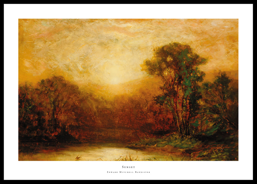 Sunset By Edward Mitchell Bannister-12