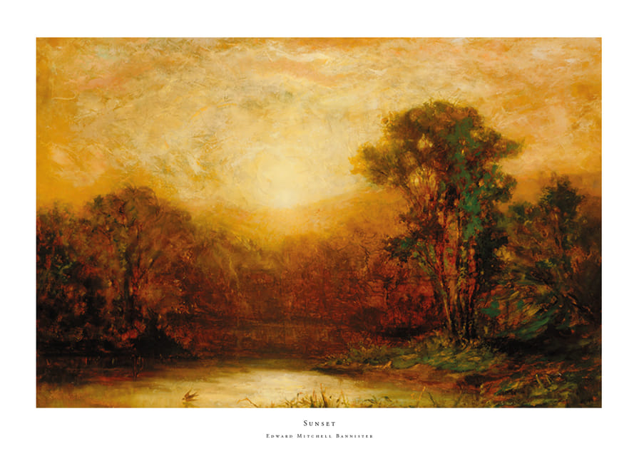 Sunset By Edward Mitchell Bannister-12