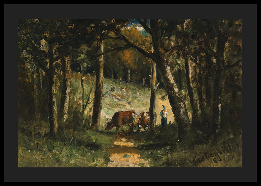 Karvės takeliu miške – Edwardas Mitchellas Bannisteris-12