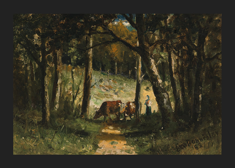 Karvės takeliu miške – Edwardas Mitchellas Bannisteris-12