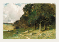 Man On Path By Edward Mitchell Bannister-5