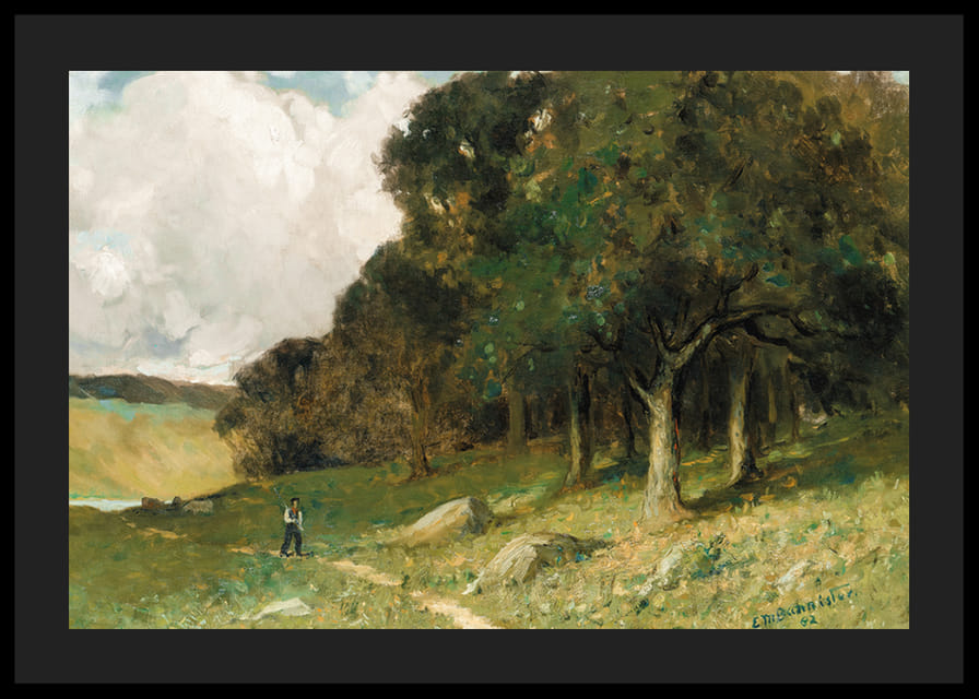 Man On Path By Edward Mitchell Bannister-12