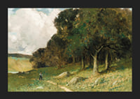 Man On Path By Edward Mitchell Bannister-7