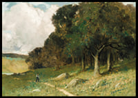 Man On Path By Edward Mitchell Bannister-8